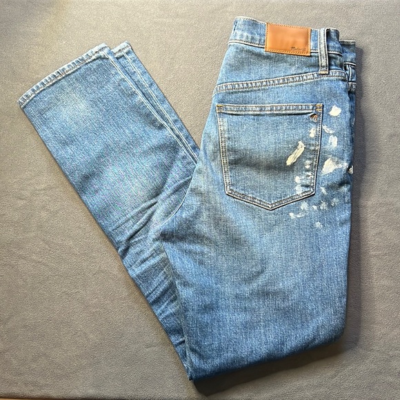 EUC Madewell Painter High Rise Slim Boyjeans size 26 - Picture 1 of 10